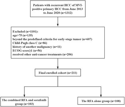 Adjuvant Sorafenib Following Radiofrequency Ablation for Early-Stage Recurrent Hepatocellular Carcinoma With Microvascular Invasion at the Initial Hepatectomy